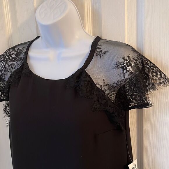 Chiffon lace dress - Picture 2 of 4